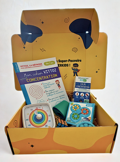 La Box Découverte "Calme &amp; Concentration" SuperKids